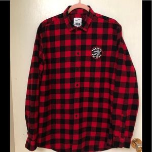 Toronto Raptors Flannel Shirt
